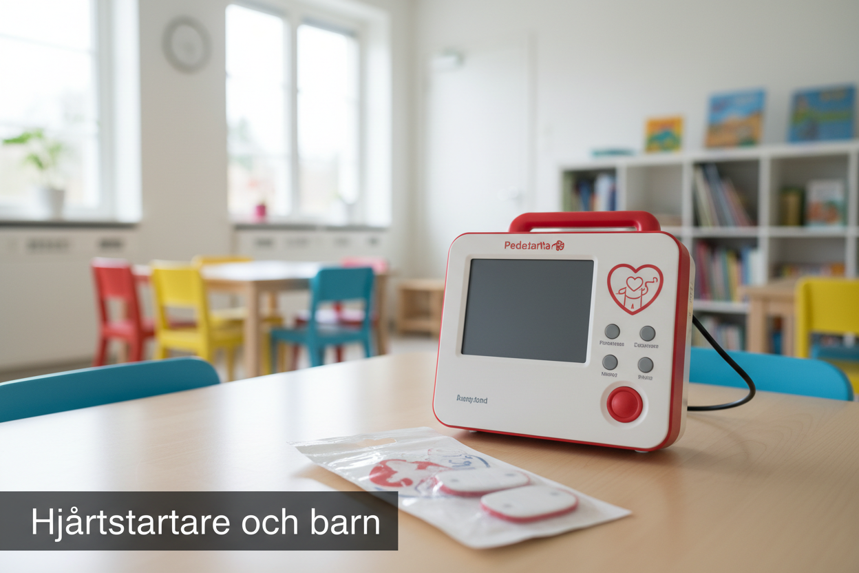 Hjärtstartare och barn: Vad föräldrar bör veta