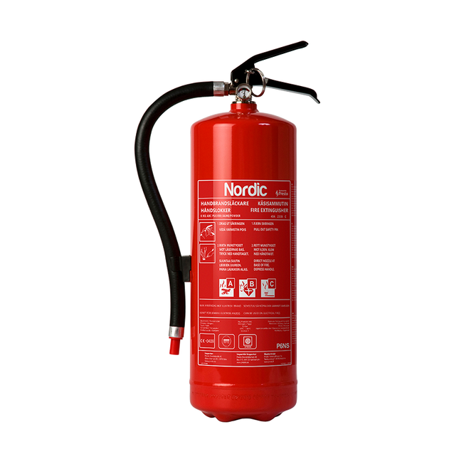 Pulversläckare Nordic P6NS - MaxMedic