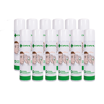 Dahl Ögondusch 200ml, 12 st - MaxMedic