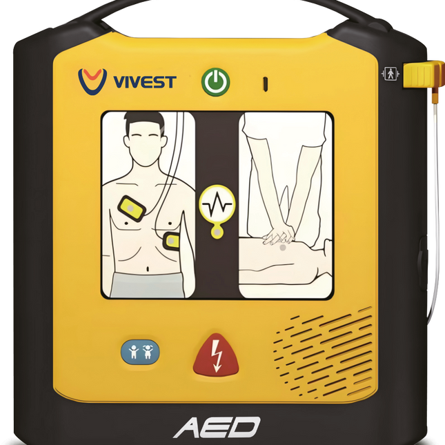 ViVest hjärtstartare Serie 3 med display - MaxMedic