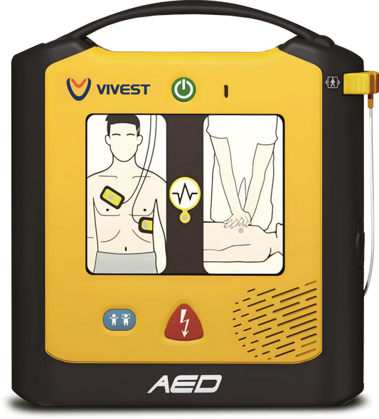 ViVest hjärtstartare Serie 3 med display - MaxMedic