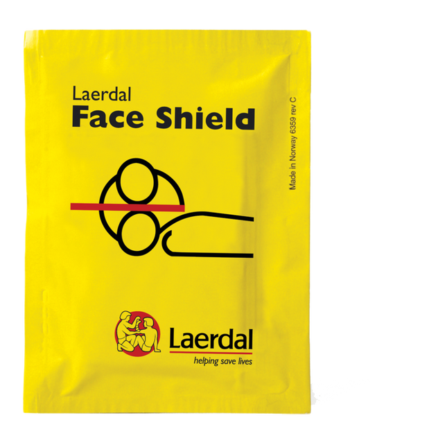 Laerdal Ansiktsskydd, 50-pack - MaxMedic