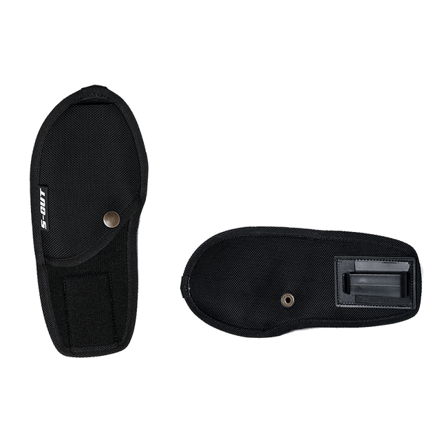 S-Cut bälteshölster textil med clips, slitstark konstruktion, passar alla S-CUT-modeller.