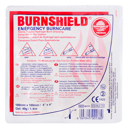 Burnshield kompress 10x10 cm - MaxMedic