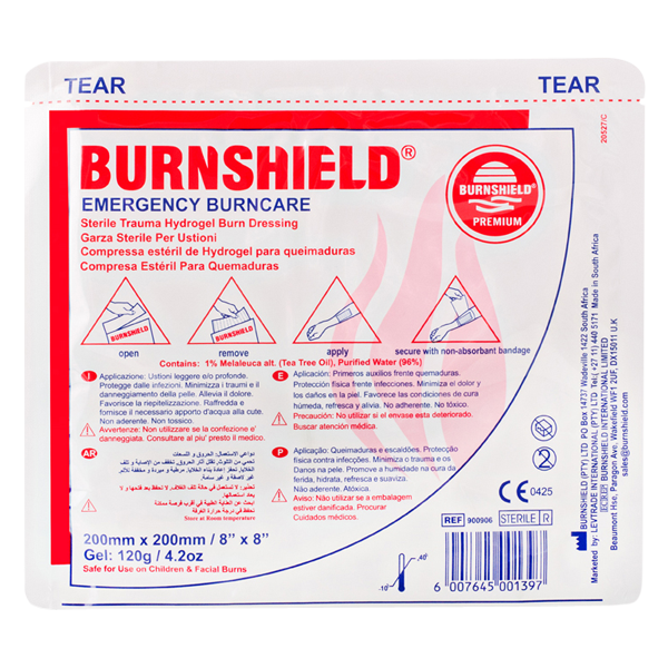 Burnshield kompress 20x20 cm - MaxMedic
