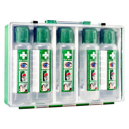 Cederroth Ögonduschväska med 5x500 ml - MaxMedic
