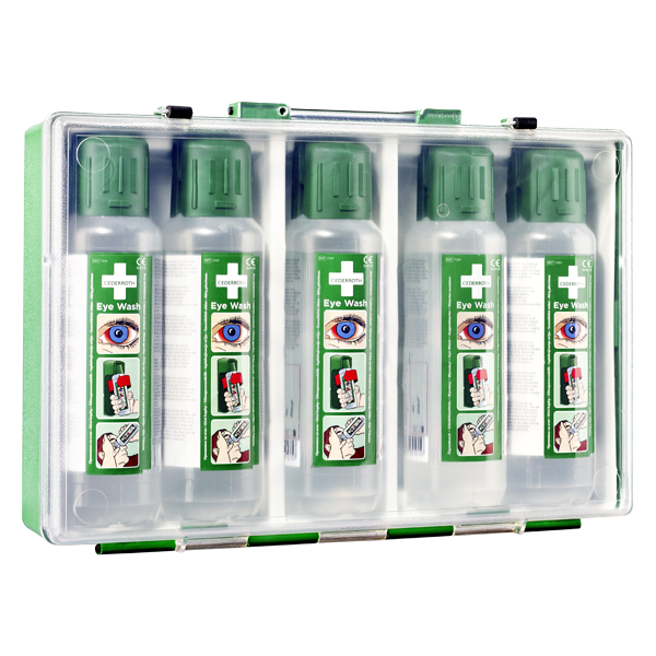 Cederroth Ögonduschväska med 5x500 ml - MaxMedic