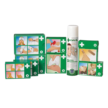 Komplett refill Dahl Förbandstavla Mini - MaxMedic
