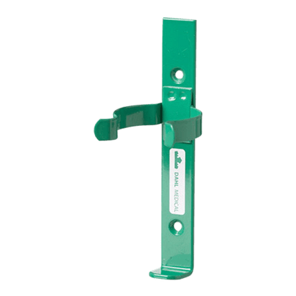 ögondusch väggfäste för Dahl, väggfäste för ögonduschflaskor 200, 250 & 400 ml, grön design.