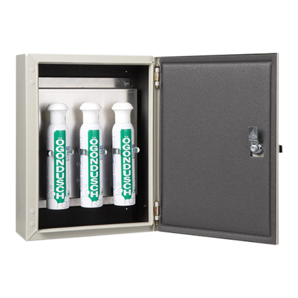 Värmeskåp Dahl Ögondusch inkl. 3x200 ml (12V/220V) - MaxMedic