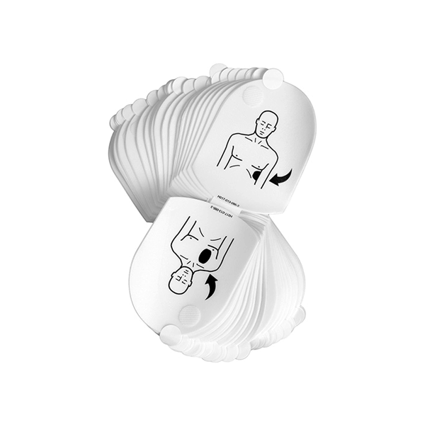 Övningselektroder Samaritan PAD, 25 st, för Heartsine Samaritan PAD Trainer, utbildningsmaterial.