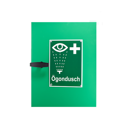Värmeskåp Dahl Ögondusch inkl. 3x200 ml (12V/220V) - MaxMedic