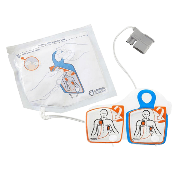 Elektroder Powerheart G5 med kompressionsstöd - MaxMedic