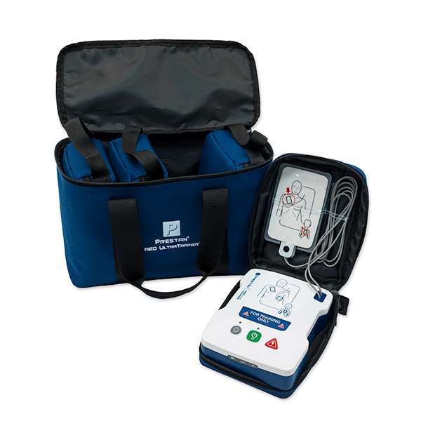 Prestan AED UltraTrainer, 4-pack, tvåspråkig inkl. väska - MaxMedic