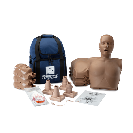 Prestan Ultralite HLR-dockor, mörk hud, 4-pack - MaxMedic