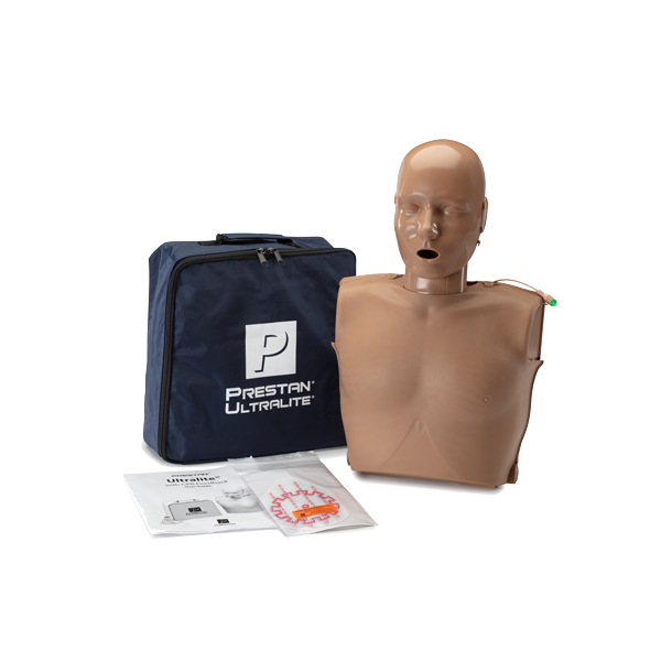 Prestan Ultralite HLR-docka, mörk hud - MaxMedic