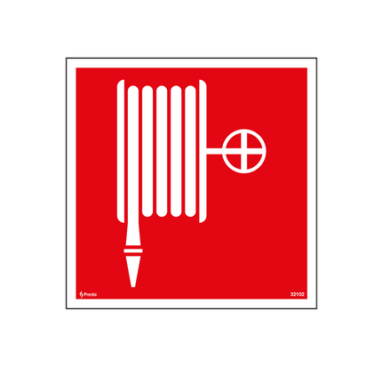 Skylt Brandpost, dubbelsidig - MaxMedic