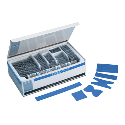 Sterostrip 5 sorter plastplåster, 100 st (washproof) - MaxMedic