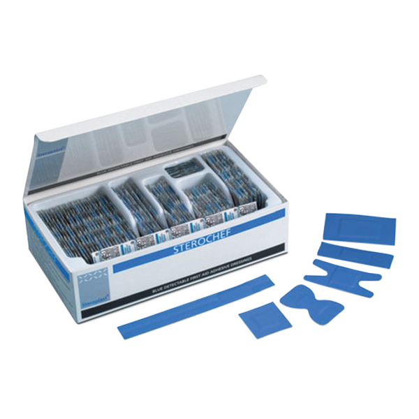 Sterostrip 5 sorter plastplåster, 100 st (washproof) - MaxMedic