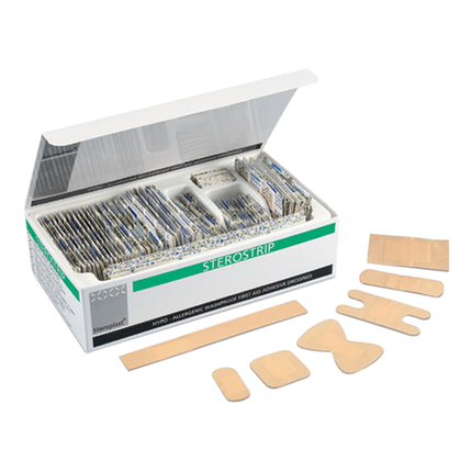 Sterostrip 5 sorter plastplåster, 100 st (washproof)