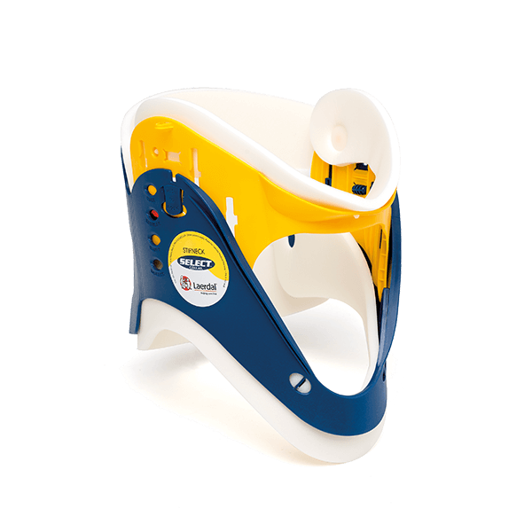 Stifneck nackstöd för immobilisering av patientens nacke med enkel användning och justerbar design.