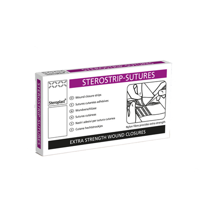 Suturtejp 6x75 mm, 10x3 st - MaxMedic