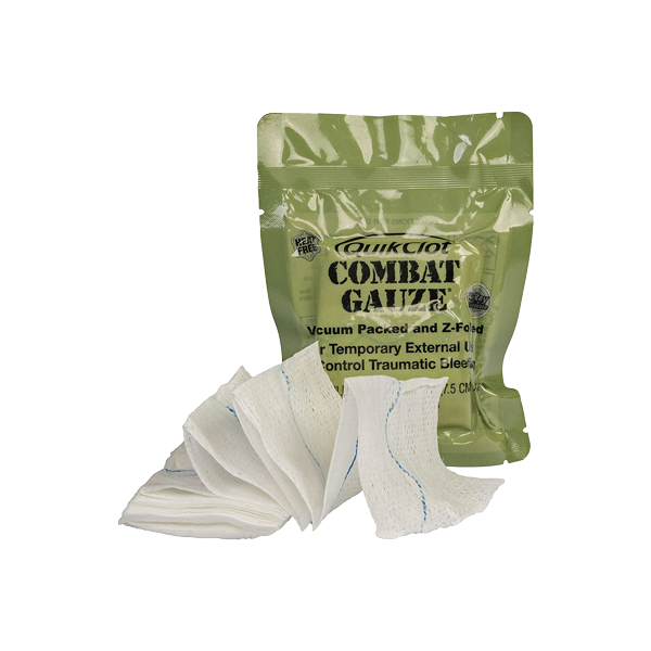 Quikclot Combat Gauze, Hemostatiskt förband - MaxMedic