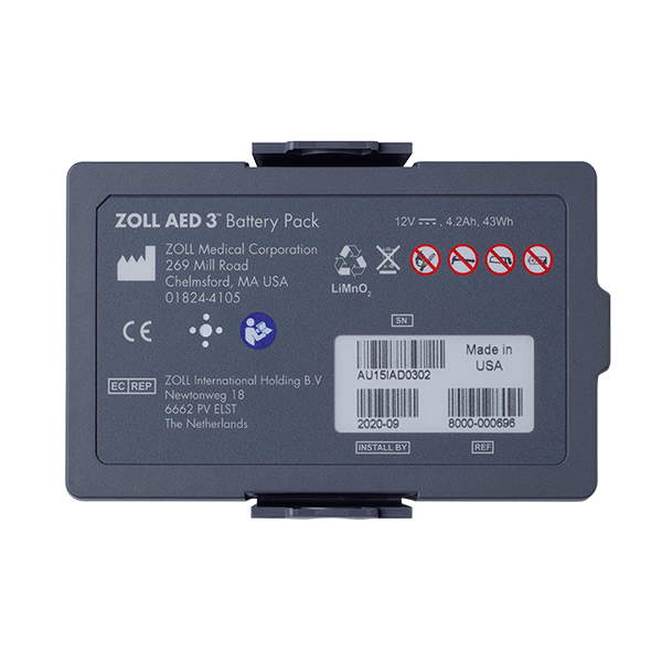 Batteri till Zoll AED 3 - MaxMedic